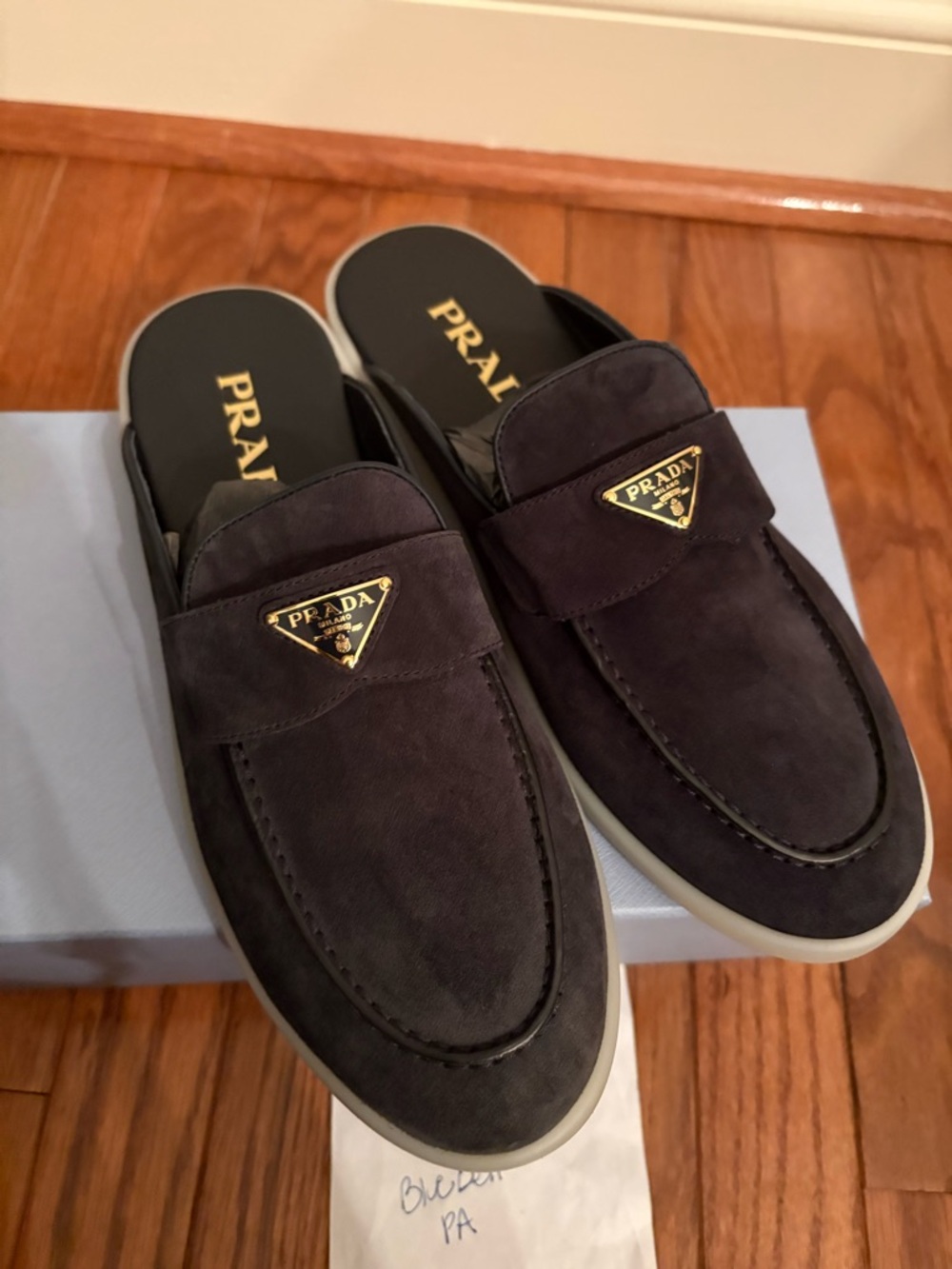 Prada mules NIB